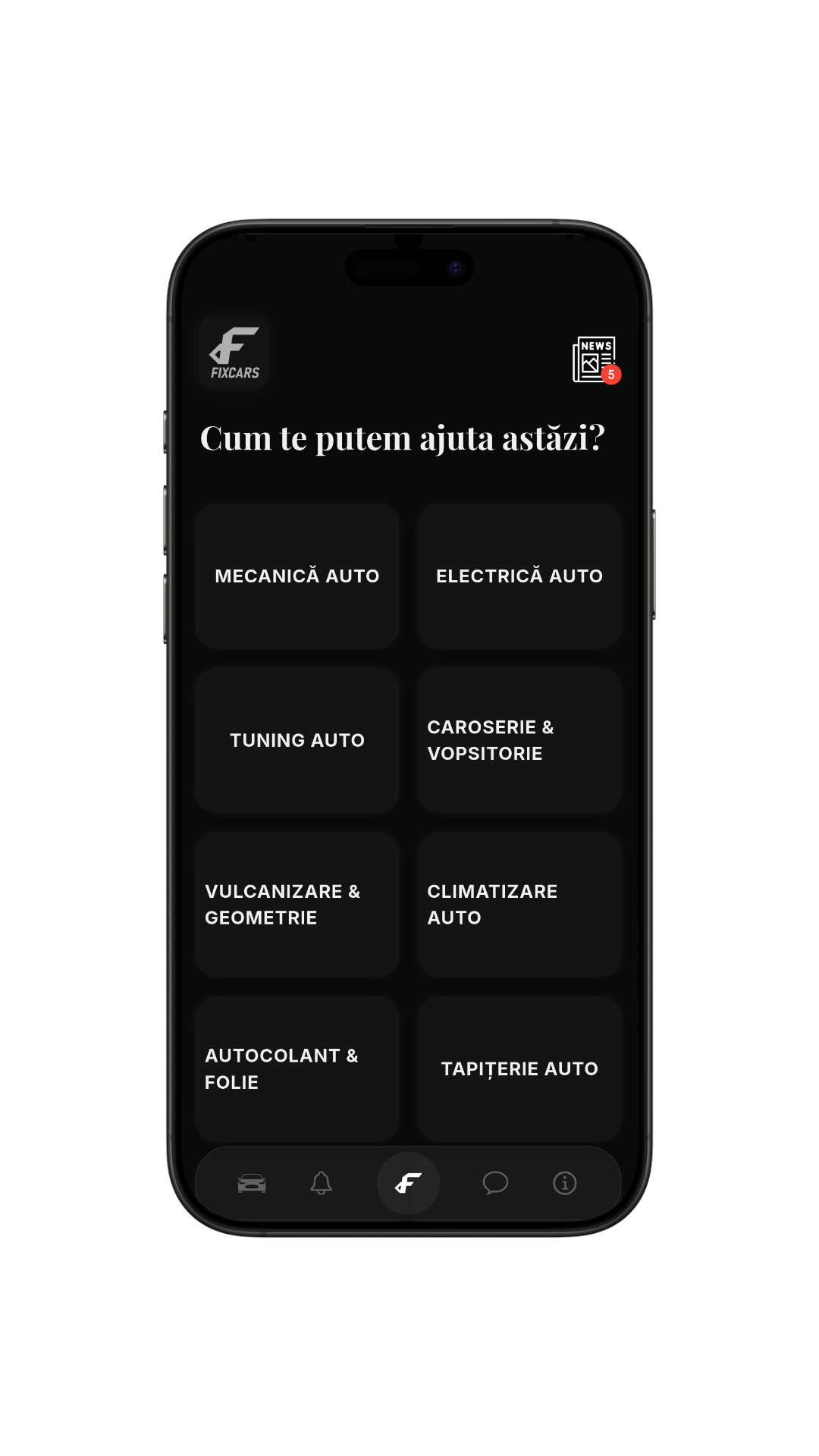 Ecran aplicație șoferi 5